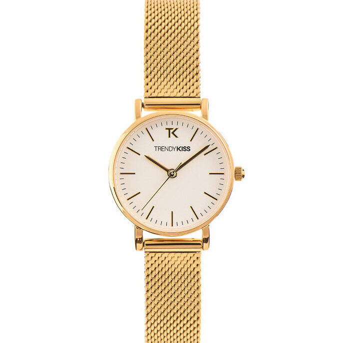 Montre Charlotte Or, Blanc Mouvement Quartz TM10181-01