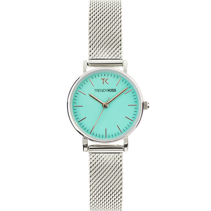 Montre Charlotte Argent, Bleu Mouvement Quartz TM10181-04