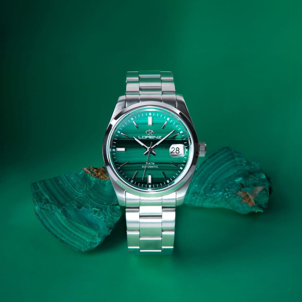 Montre GINEVRA KING GEMSTONE MALACHITE 030235MM – Image 2