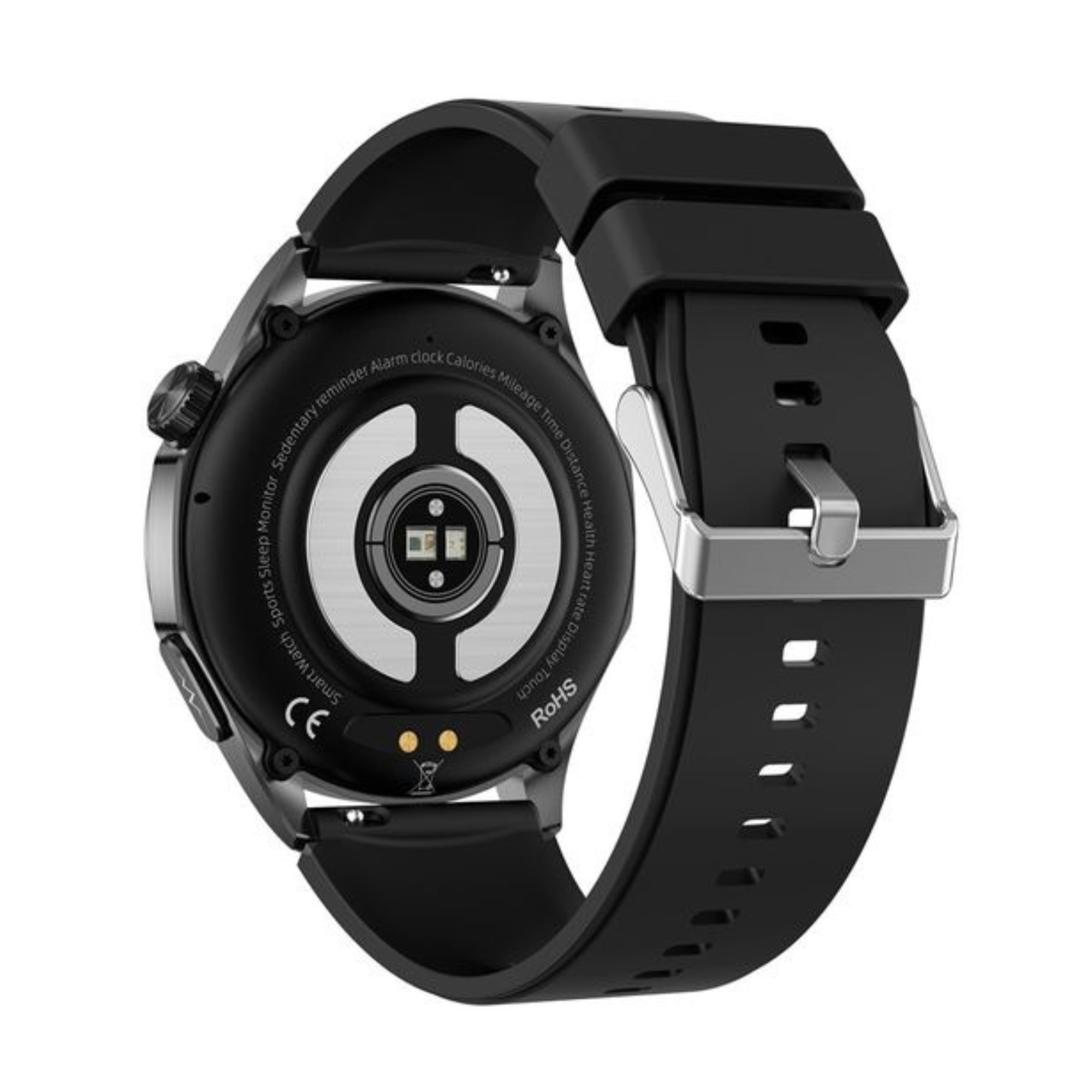 Montre Connectée Smarty Take Care en Silicone Noir SW083B – Image 2