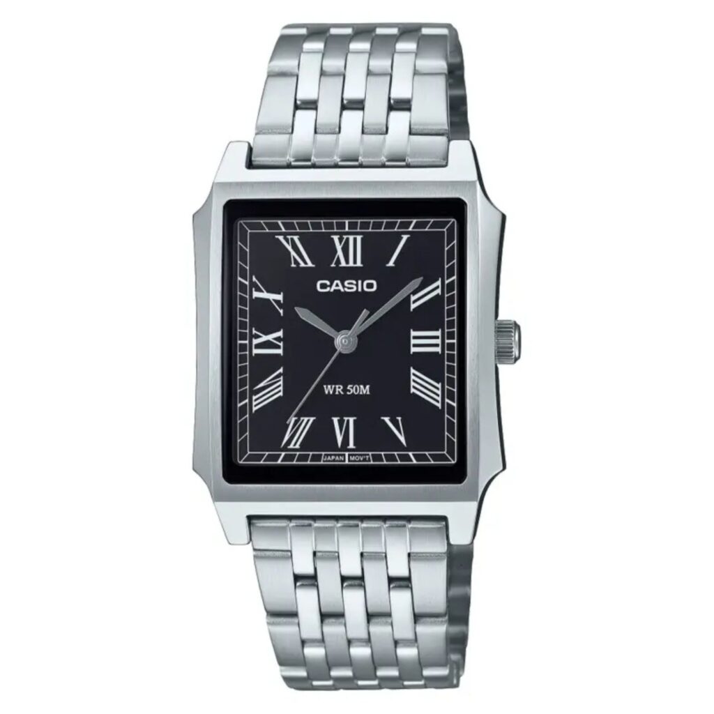 Montre Rectangle MTP-B190D-1BVEF
