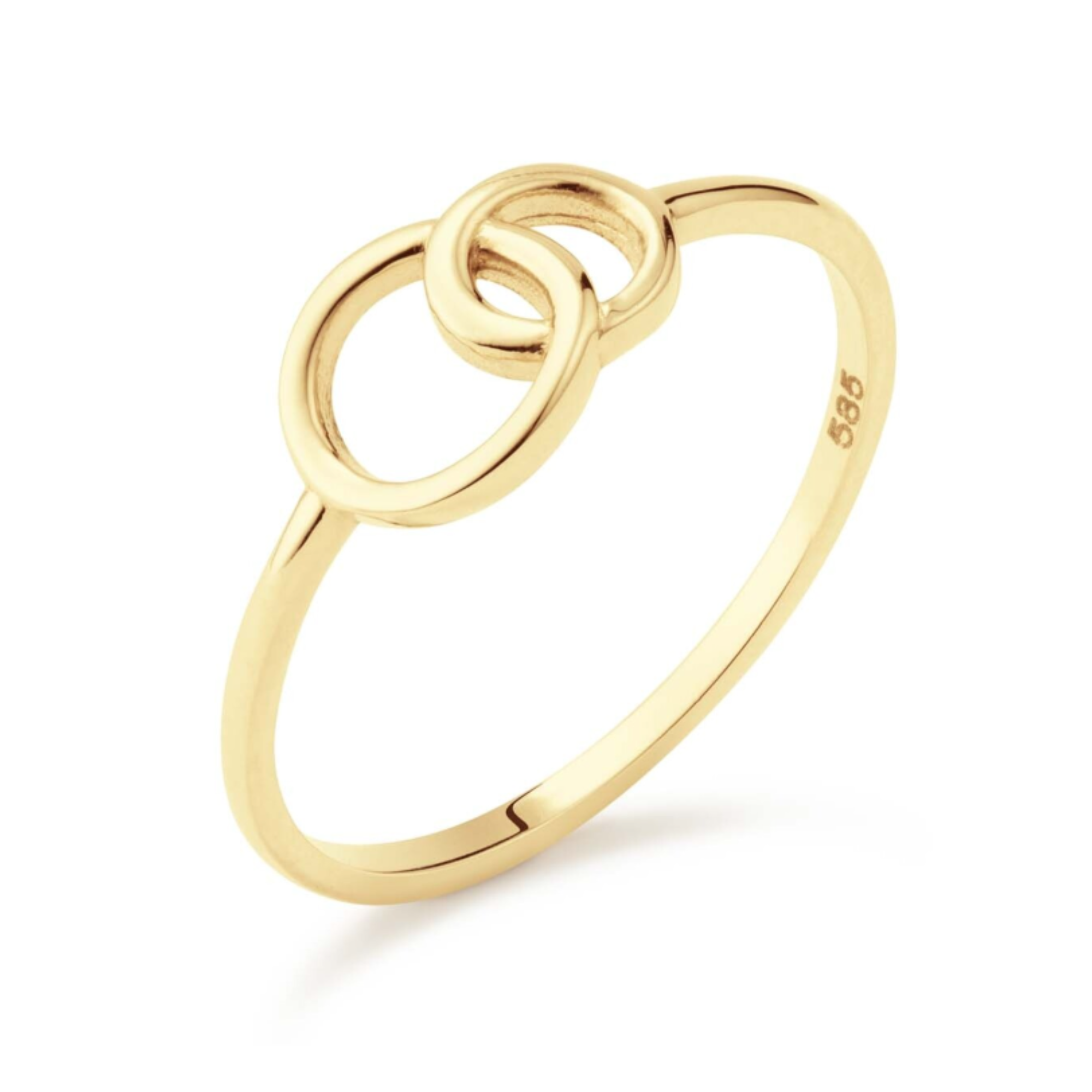 Bague Giro Doppio Circle- Or 14 carats ref.JKR24.408