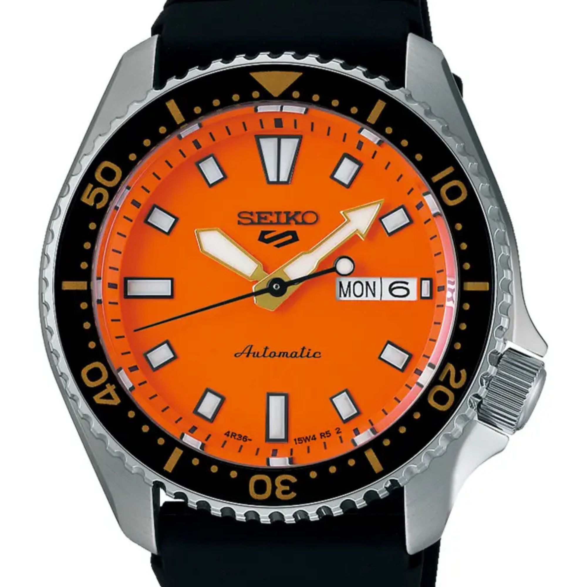 Montre Seiko 5 Automatique Skx Vintage Orange SRPL89K1 – Image 2