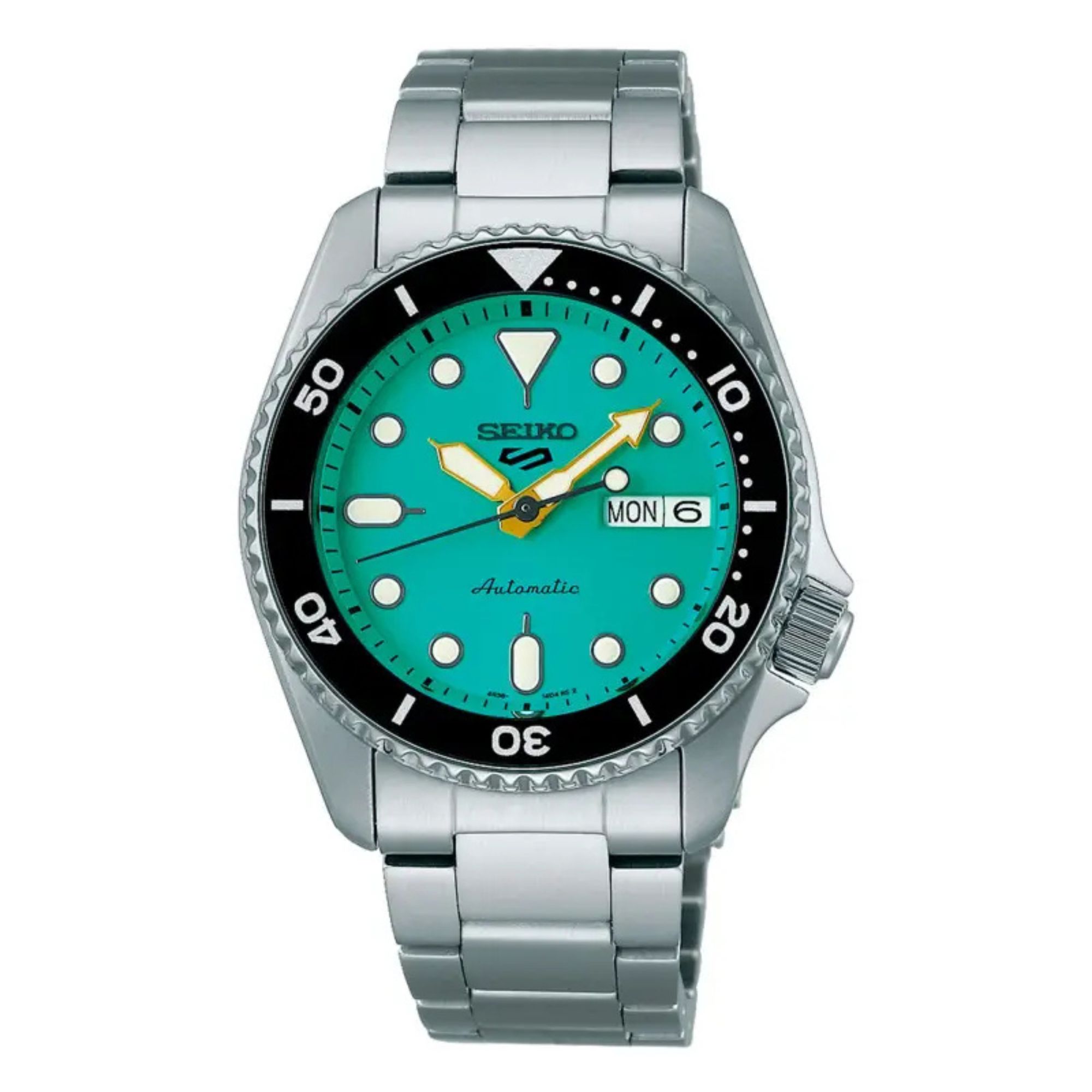 Montre Seiko 5 Automatique Homme Turquoise SRPK33K1