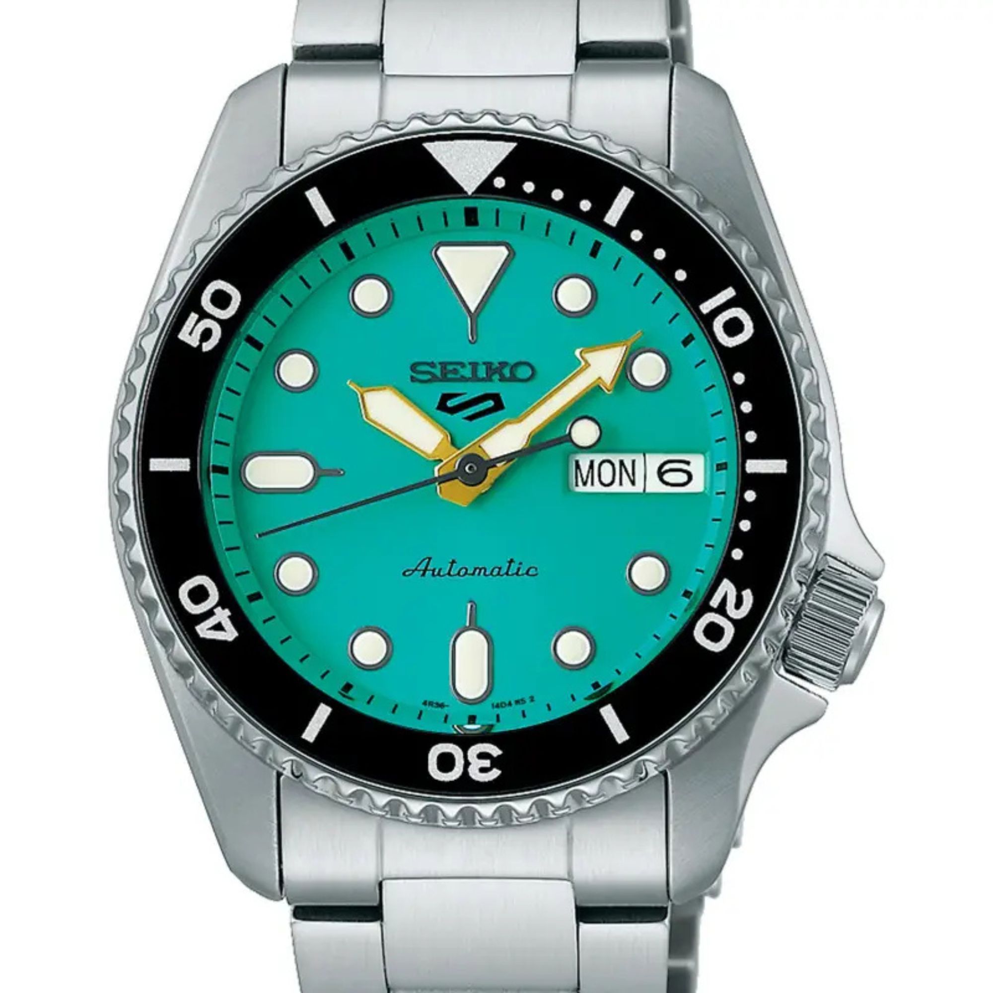Montre Seiko 5 Automatique Homme Turquoise SRPK33K1 – Image 2